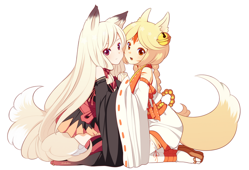kitsune_pair_by_poffinbox-d69pb47