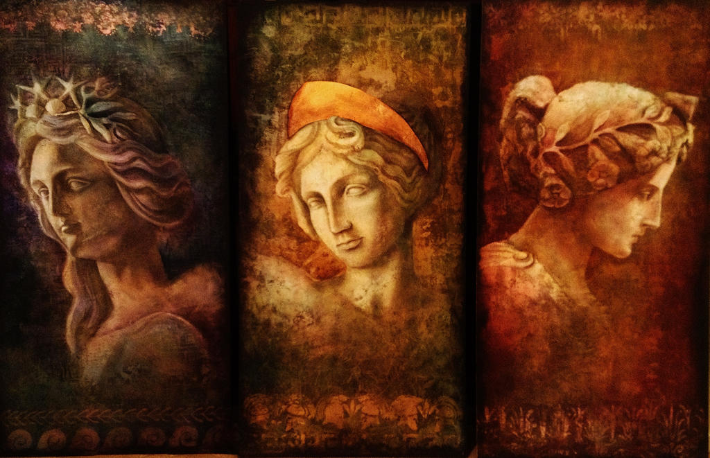 Greek Mythology Queens by orihah14 on DeviantArt