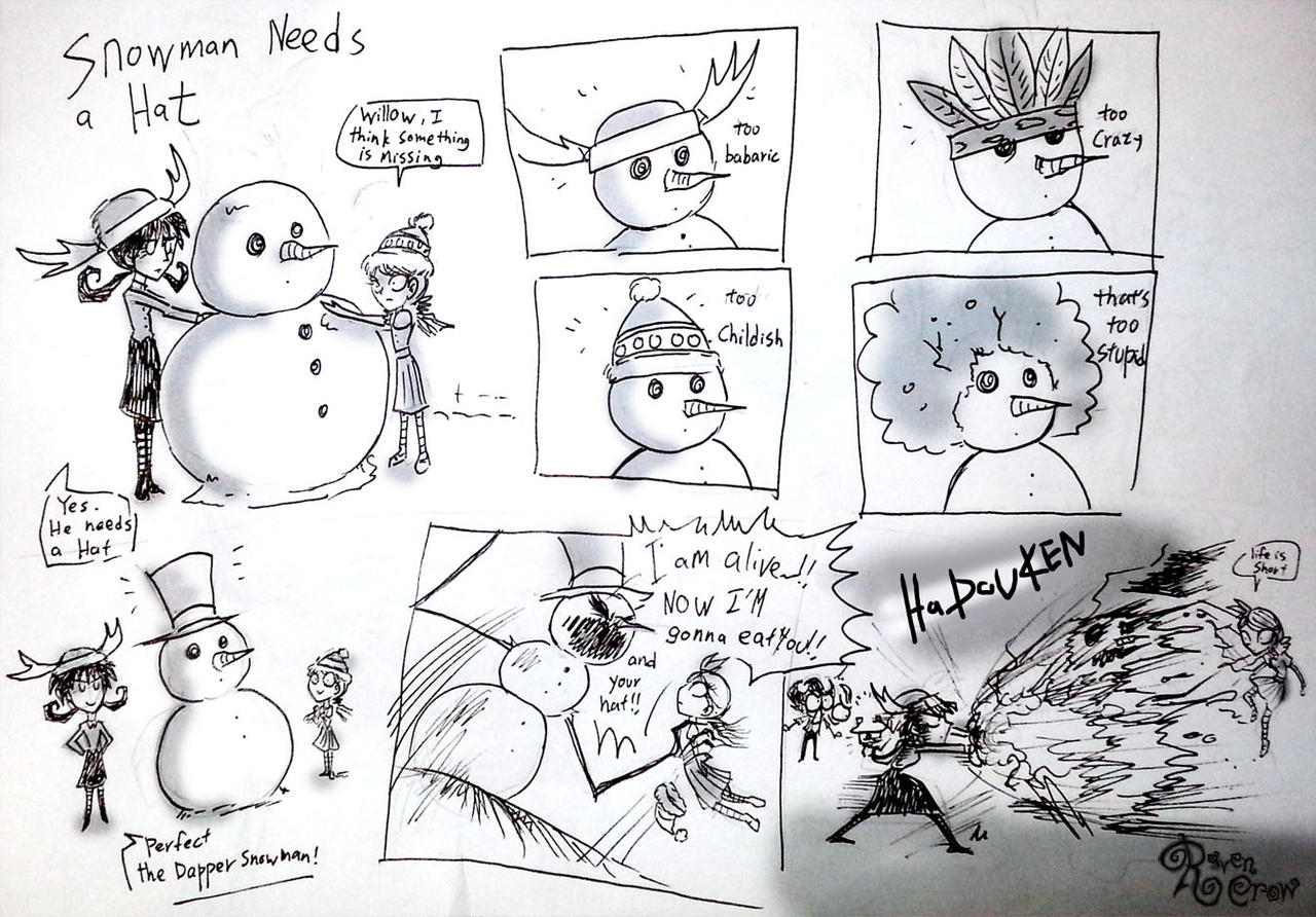 snowman_needs_a_hat_by_ravenblackcrow-d6