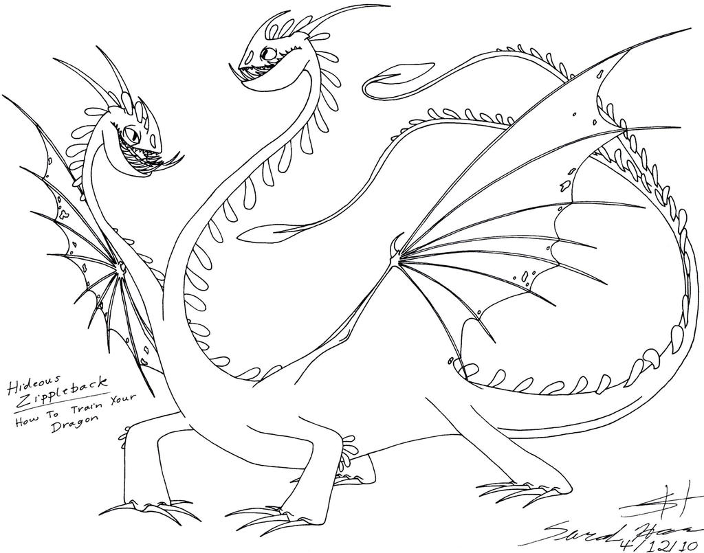 zippleback dragon coloring pages - photo #5