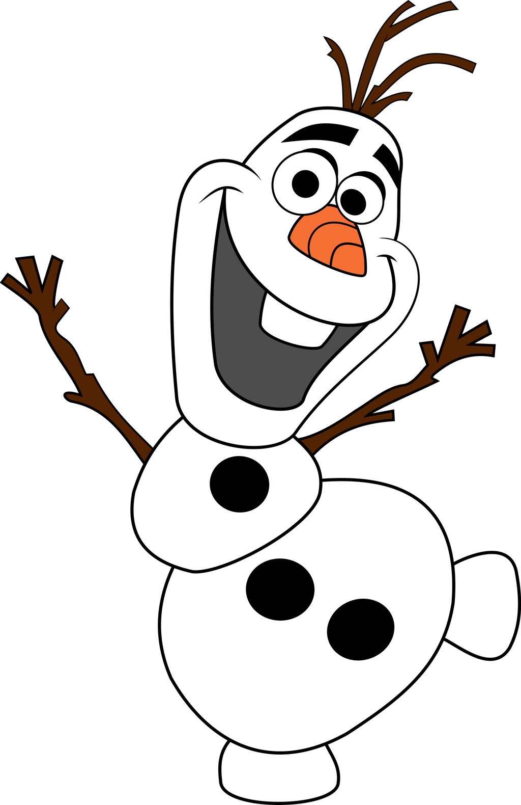 clipart of olaf - photo #2