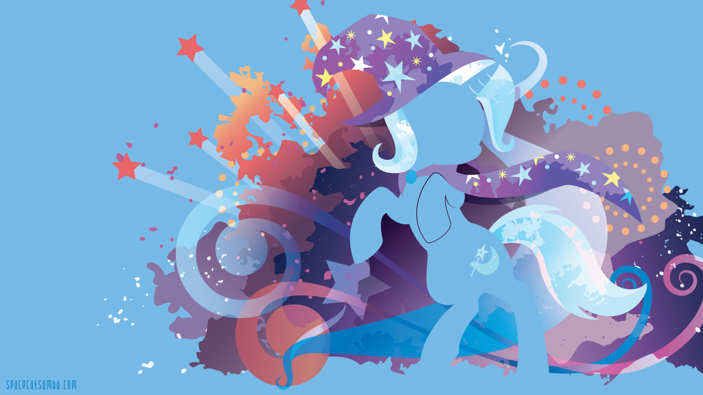 dash backgrounds rainbow tumblr DeviantArt on SpaceKitty by Trixie Silhouette Wall