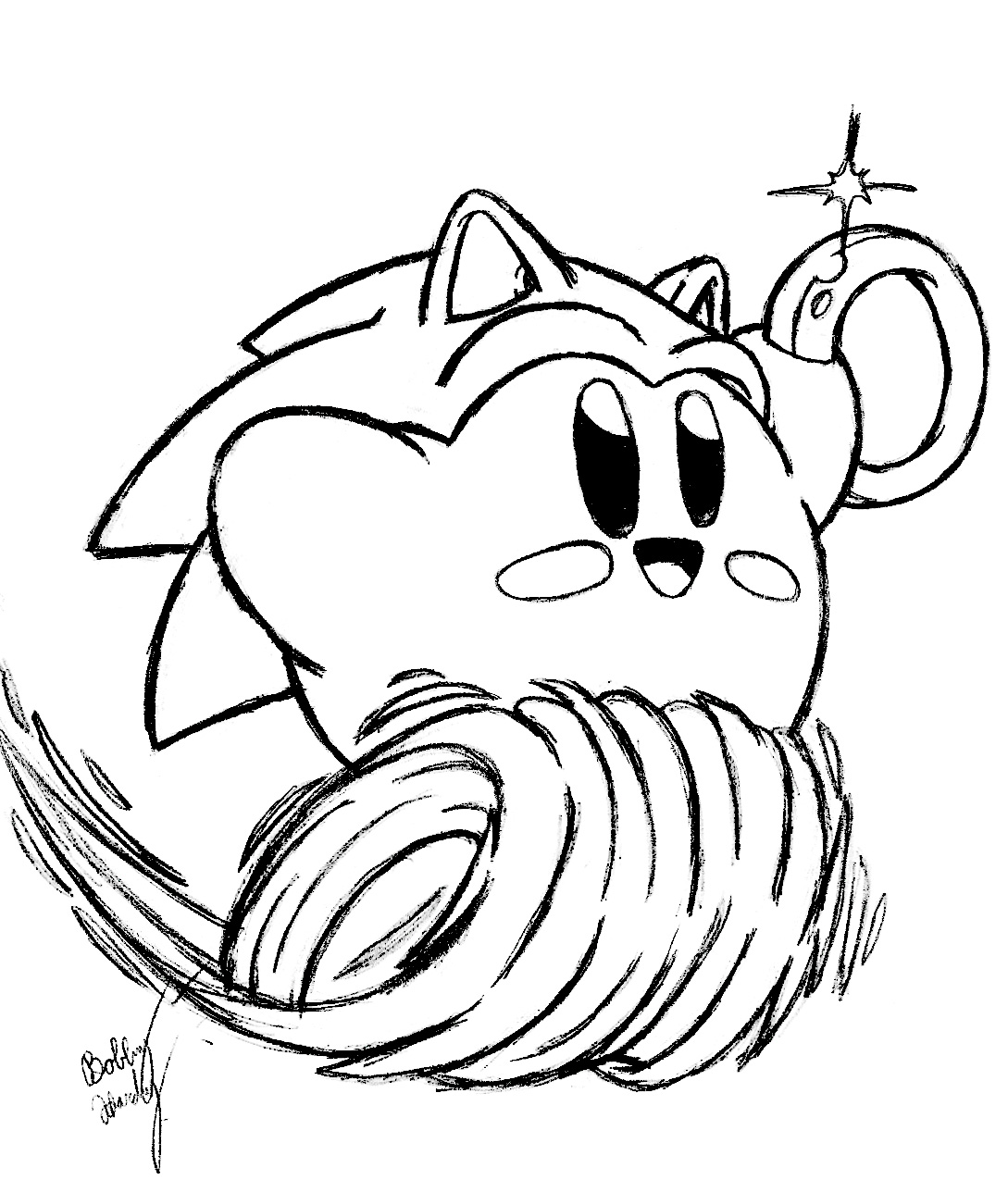 Kirby - Free Coloring Pages