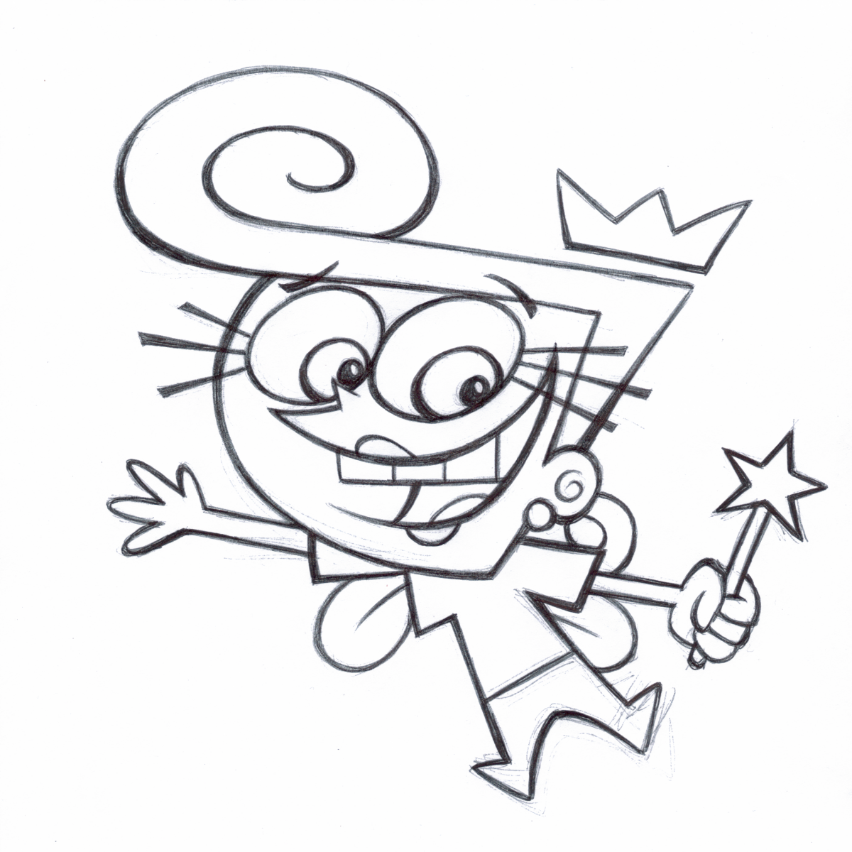 fairly odd parents coloring pages jirgen - photo #50