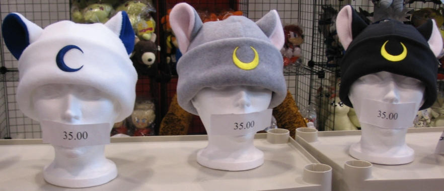 pictures of anime cats. Cat hats by ~Anime-Cats-Club