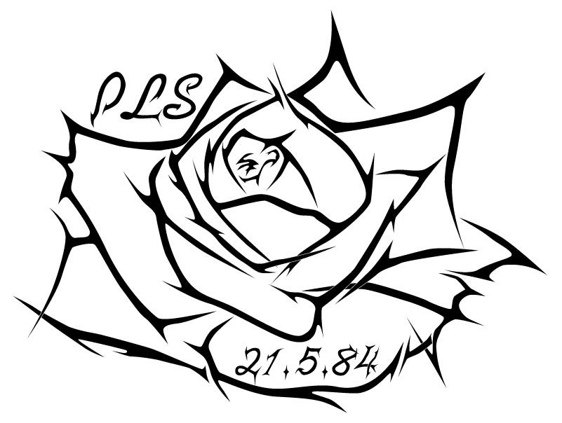 tribal rose tattoo designs. Tribal Rose for gollje by