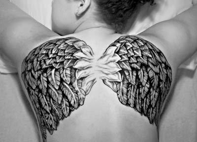 Wings Tattoo  on Wings Tattoo Backpiece By  Liz1ttrstudio On Deviantart