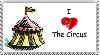 I-Love-The-Circus-Stamp