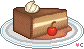 Pixel Choccie Cake by casey-lee