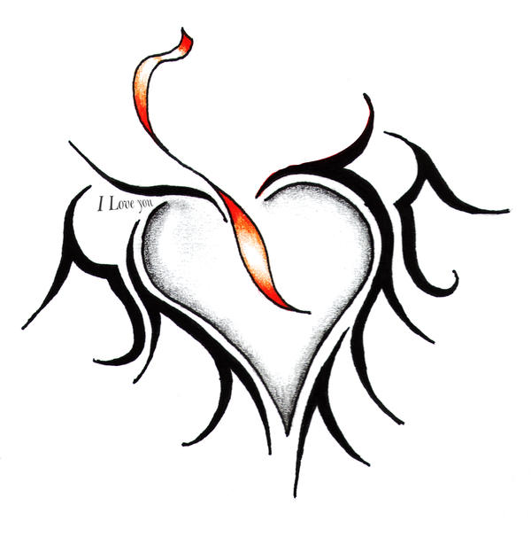 tribal-heart by mm4-ever on DeviantArt