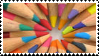 Colored Pencil Stamp by neeneer