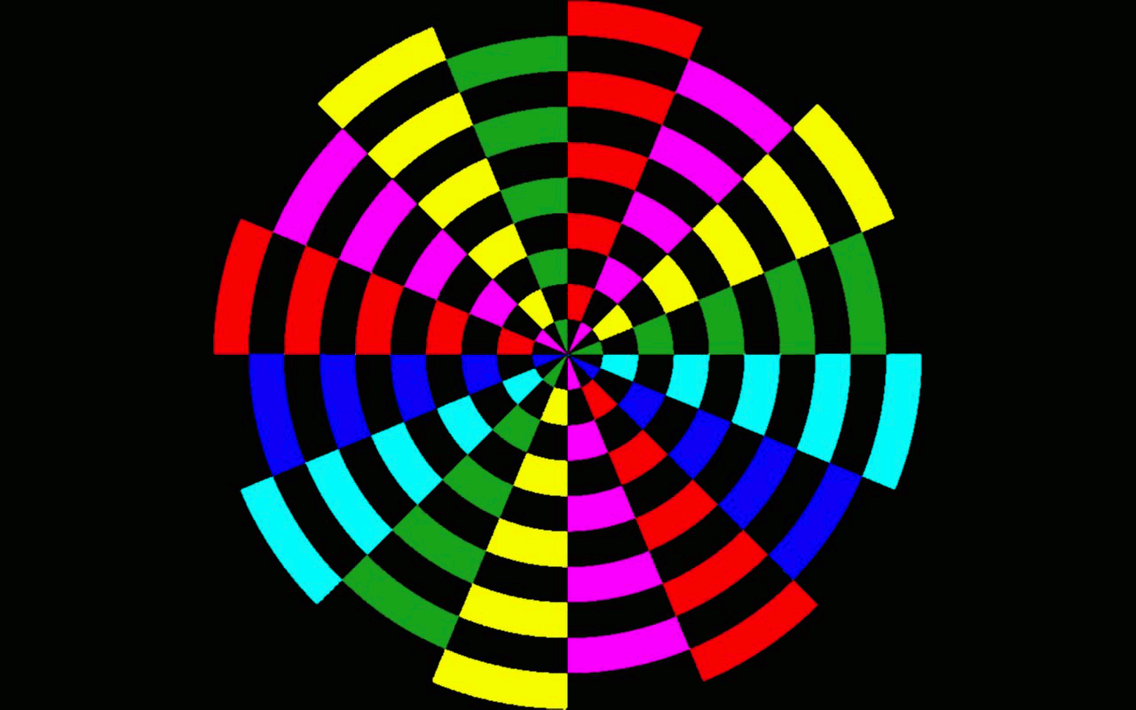 Image result for spinning color wheel gif