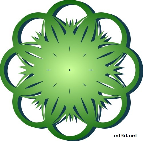 Green Spiral Vector by mt3djim on deviantART