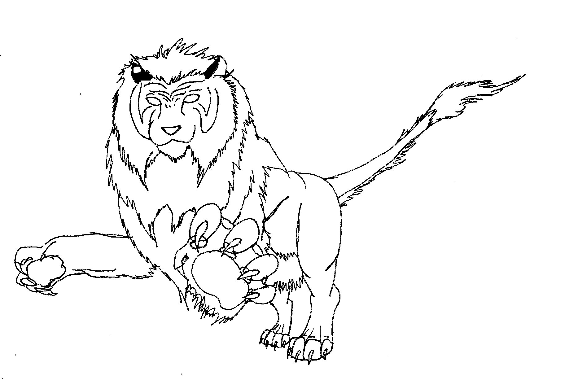 liger coloring pages - photo #34
