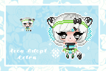 Snow Fox Adopt - Extra - Icon by Kitty-Vamp