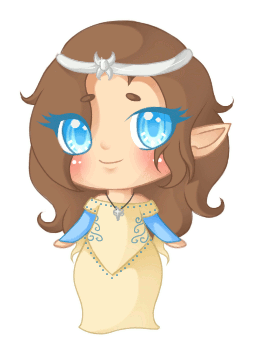 Mini Chibi - Commission - ArchaicFeather by Kitty-Vamp
