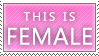 Female Stamp by Kuro-Creations