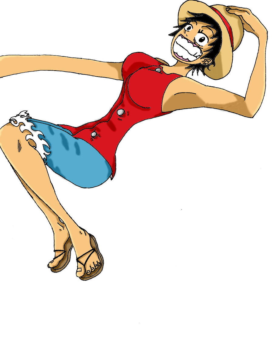 Female Luffy by Hot-Shots-Babe on DeviantArt