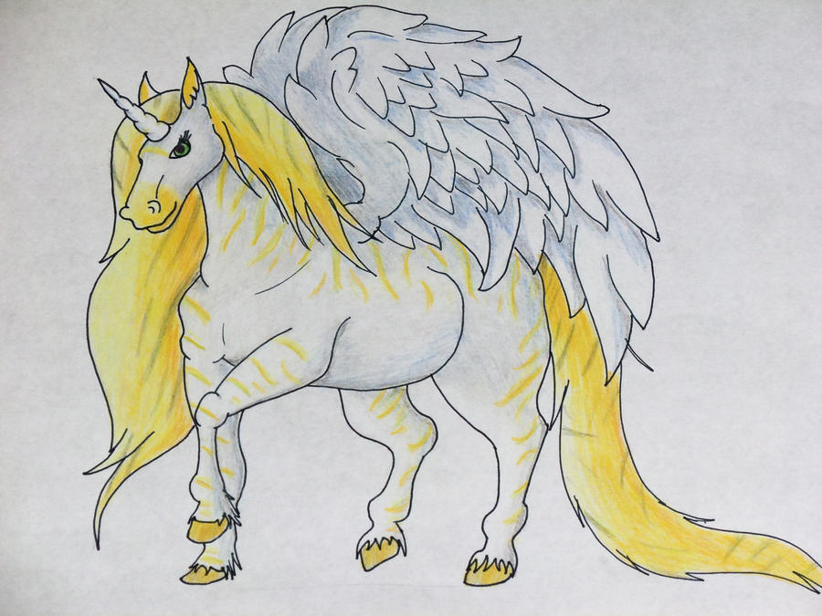 Draw to Adopt: Unicorn with Wings by Tankmanda on DeviantArt