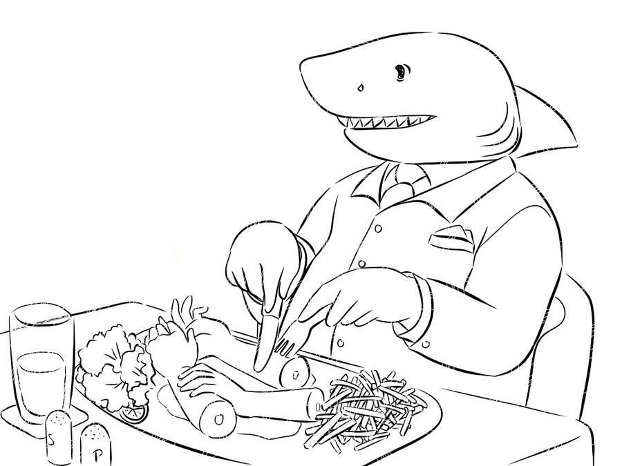 Shark Attack Coloring Sheets Coloring Pages