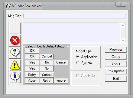 Win7 Tool GUI .VBS MsgBox Maker 2012 by E-MC-2 on DeviantArt