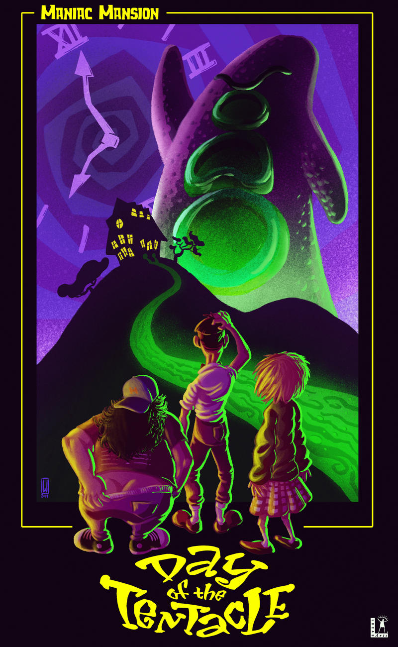 Poster Art: Day of the Tentacle