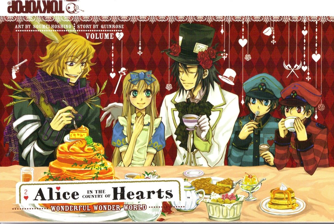 Book suggestions: Alice in the country of hearts