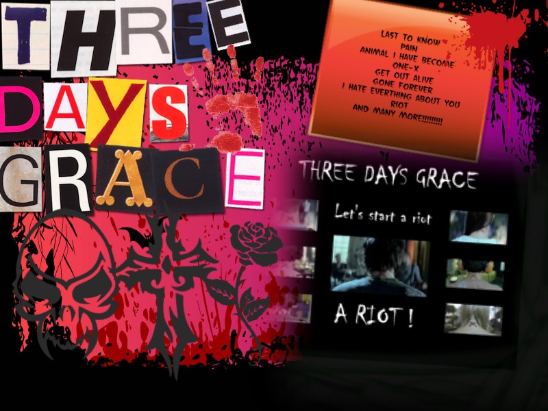 Three Days Grace Riot One X By Musicaldinosaur On Deviantart