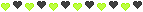 Heart Border [Green/Black] by RevPixy