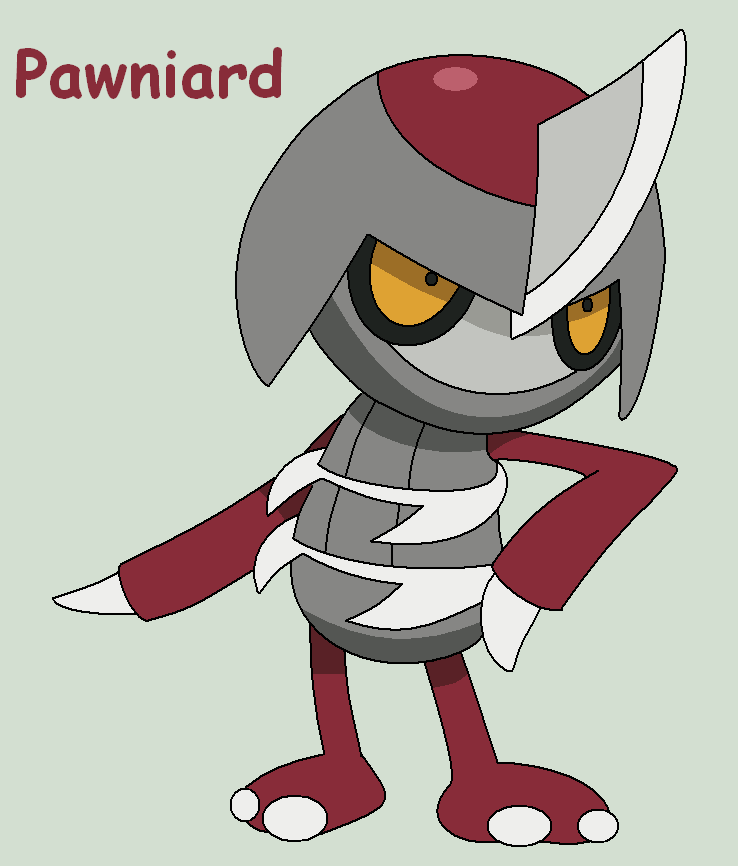 How To Draw Pawniard Pokemon Drawing Animals YouTube