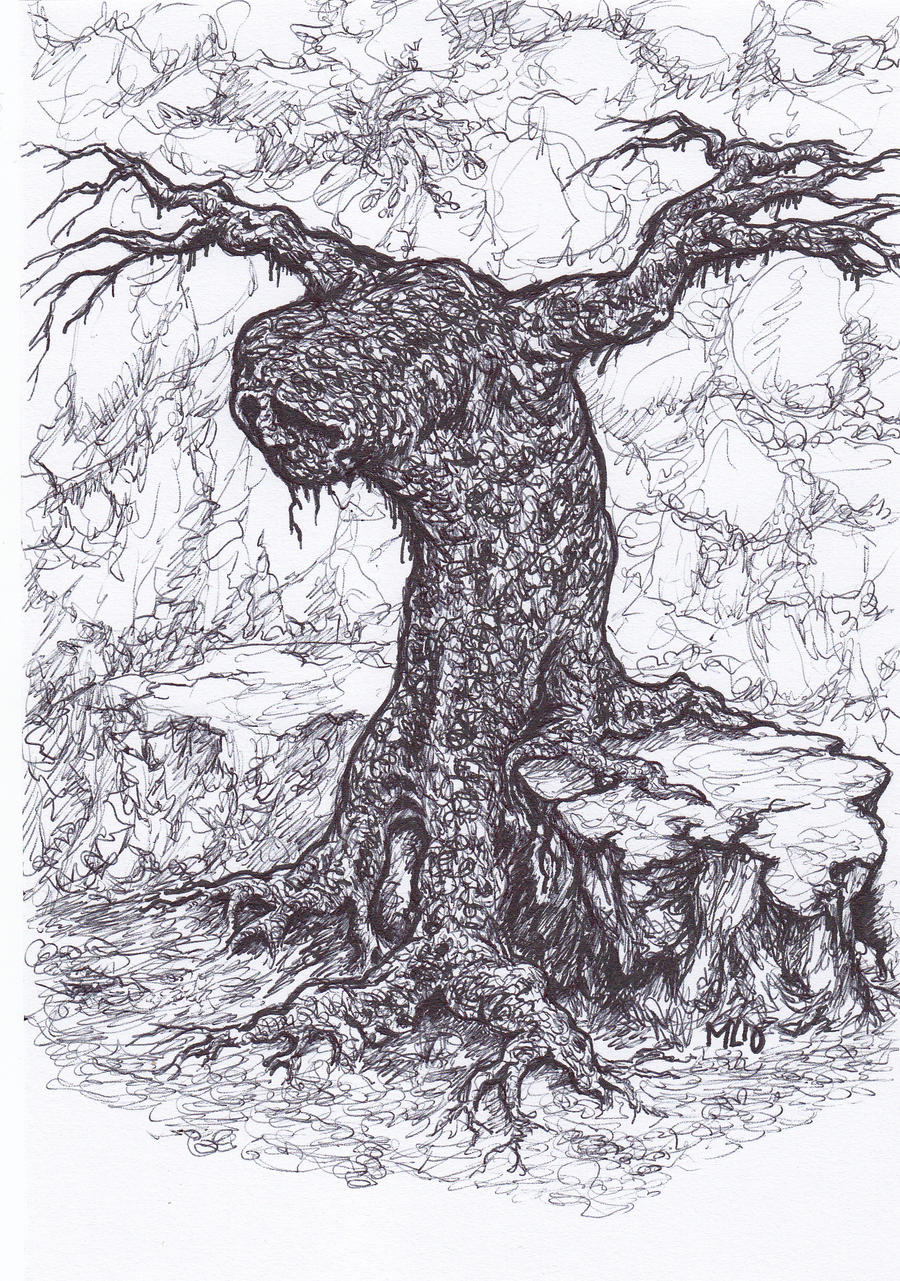 The Dying Old Tree by Hunden73 on deviantART