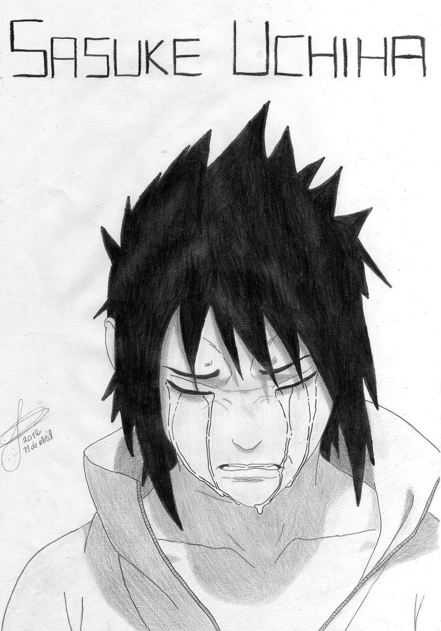 Sasuke Uchiha Crying (Naruto Shippuden) by LeandroTomaz on ...
 Sasuke Shippuden Drawings In Pencil