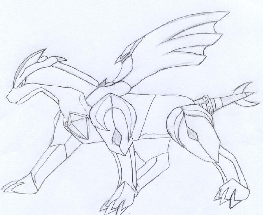 zekrom and reshiram coloring pages - photo #38