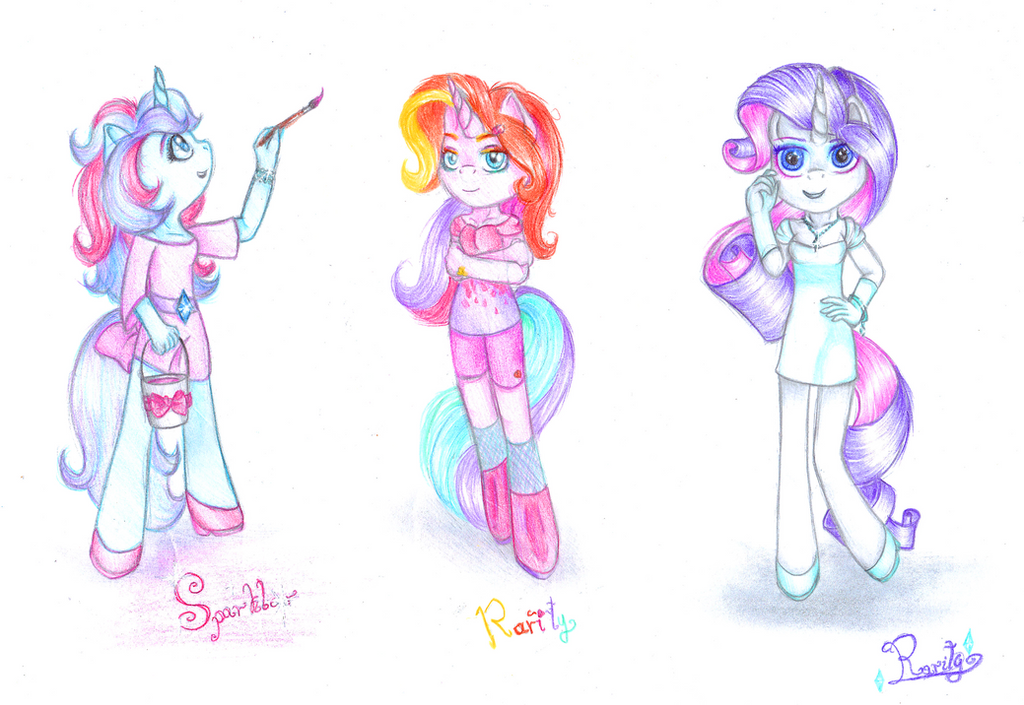 [Obrázek: all_generations_of_rarity_by_lillyflover-d7up95b.png]